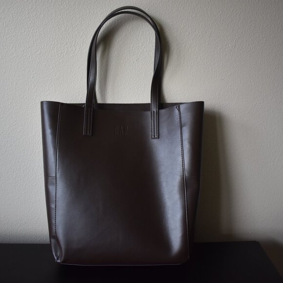 NWT Gap Synthetic Leather Tote Bag - Picture 5 of 5